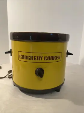 377.6529.00 Crock-pot Vintage Sears And Roebuck Co Crockery Cooker Crockpot No Lid Tested See Photos 377.6529.00 Crock-pot Vintage Sears And Roebuck Co Crockery Cooker Crockpot No Lid Tested See Photos