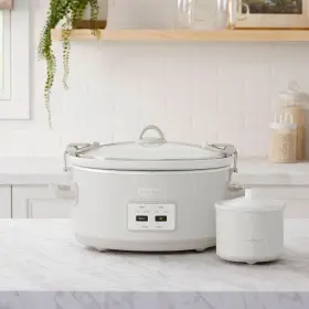 Crock-pot 614136333613 Crockpot Designer Series 7- Quart Slow Cooker Bonus 16-oz Little Dipper Warmer #2