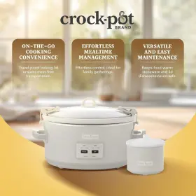 Crock-pot 614136333613 Crockpot Designer Series 7- Quart Slow Cooker Bonus 16-oz Little Dipper Warmer #3