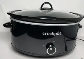 700-s-br Crock-pot Classic Slow Cooker 7 Quart Oval Black Low/high/warm Settings In Box #2