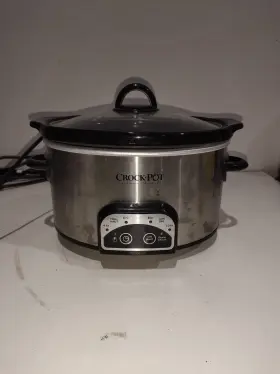 Crock-pot 705353219030 6 Quart Slow Cooker With Timer And Auto Food Warmer Setting