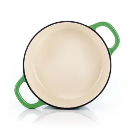 81796750 Crock-pot Artisan 2 Piece 5 Quarts Enameled Cast Iron Dutch Oven In Pistachio #3