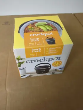86271255 Crock-pot Crockpot On-the-go Personal Food Warmer - Black