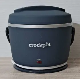 86271256 Crock-pot Food Warmer 20oz Blue Lunch Meal Portable Mini Slow Cooker Dad Student