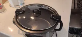 91476612 Crock-pot 7 Quart Cook And Carry Programmable Easy-clean Slow Cooker Stainless Steel #3