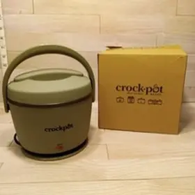 936908 Crock-pot Lunch Food Warmer Personal Mini Travel Slow Cooker Moonshine Green