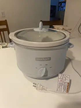 B0cbl78s4g Crock-pot 4.5 Quart Sky Blue Slow Cooker Manual Design