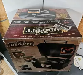 Bb100 Crock-pot Rival Bbq Pit Meat Cooker Slow Roast On Countertop New Open Box #2