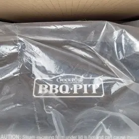 Bb103 Crock-pot Rival Bbq Pit Countertop Slow Roaster And Mini Dipper Indoor Barbeque