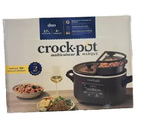 Cpmcrtc37d-sb Crock-pot Milticooker Brand 3.7 Quart 4 People