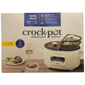 Cpmcrtc80d-om Crock-pot 8-quart Multimeal Multicooker And Programmable Slow Cooker