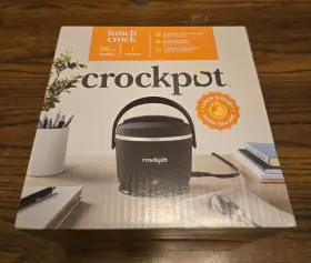 Cpsclc20-bk-gb-033 Crock-pot 20-ounce Electric Lunch Box Portable Food Warmer Black New