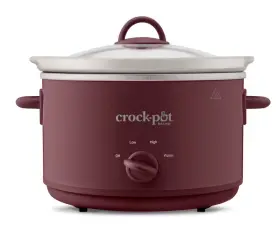 Cpscrm45-mr-122 Crock-pot Design Series 4.5 Quart Manual Slow Cooker - Color Lambrusco Purple
