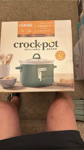 Cpscrm45-pg Crock-pot New 4.5 Quart Round Slow Cooker Roast Warmer With Lid 3 Settings Oven Safe Cpscrm45-pg Crock-pot New 4.5 Quart Round Slow Cooker Roast Warmer With Lid 3 Settings Oven Safe