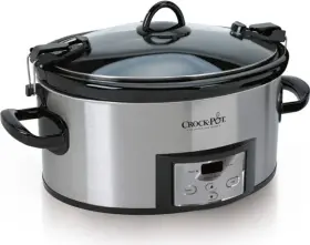 Cpscvc6oll-s Crock-pot Slow Cooker 6 Quart Cook And Carry Stainless Steel