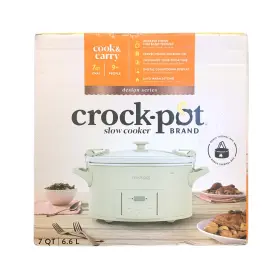 Cpscvc70ll-om Crock-pot Design Series 7-quart Cook And Carry Slow Cooker With Thermal Bag