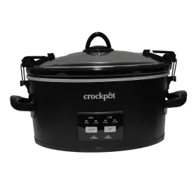 Cpscvo60ll-bp Crock-pot Design Series 6 Quart Programable Slow Cooker Cook And Carry