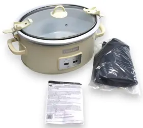 Cpscvo70ll-ms Crock-pot 7-quart Cook And Carry Slow Cooker Mushroom
