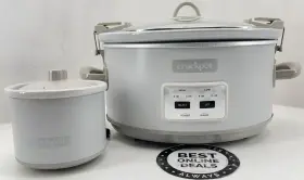 Cpscvo70llw-ms Crock-pot Crockpot 7 Quart Programmable Slow Cooker With Locking Lid - Mushroom #2
