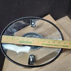 Csc012x-01 Crock-pot I-stir Oval Lid 6 Quart For Side Clips Replacement Oem #2