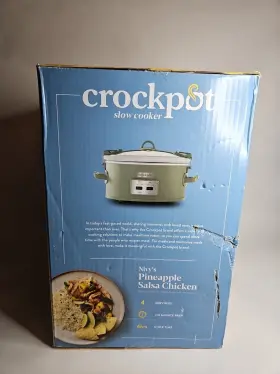 2168491 Crock-pot Sap 6 Quart Cook And Carry One Touch Programmable Slow Cooker Moonshine Green #2