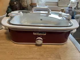 Sccpccm350-cr Crock-pot 3.5 Quart Casserole Manual Slow Cooker Red Cranberry