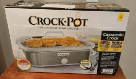 Sccpccm350-ss Crock-pot 3.5 Quart 9 Inch X13 Stoneware Slow Cooker New Sealed Box