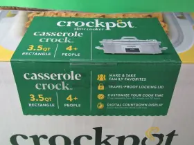 Sccpccp350-s-br Crock-pot Crockpot Programmable Digital Casserole Slow Cooker 3.5qt #3