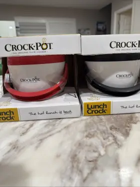 Sccplc200-gy-shp Crock-pot Lunch Food Set Of 2 Ask If Wanting One