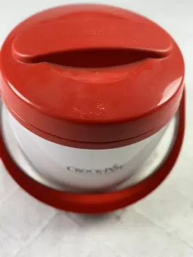 Sccplc200-r Crock-pot 20-ounce Lunch Food Warmer Red Lid Crockpot Mini