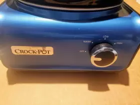 Sccpmd1-bl Crock-pot Hook Up 2 Double Oval 1-quart Slow Cooker Blue Tested #2 Sccpmd1-bl Crock-pot Hook Up 2 Double Oval 1-quart Slow Cooker Blue Tested #2