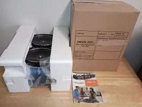 Sccpmd1-blue Crock-pot Hook Up Double 1- Quart Connectable Entertaining System