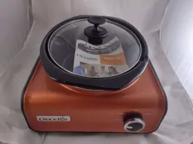 Sccpmd3-cp Crock-pot Crockpot Hook Up Connectable Oval 3.5 Quart Model Tested And Working