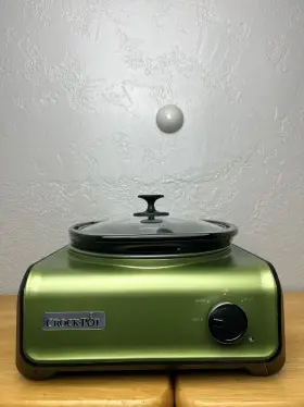 Sccpmd3-gr Crock Pot Crock-pot Slow Cooker 1-3.5 Quart Oval Buffet Style Food Cooked Warmer