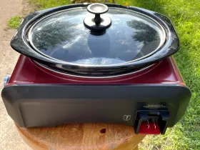 Sccpmd3-r Crock-pot Hook Up Connectable Oval 3.5 Quart Model Red - Tested #2 Sccpmd3-r Crock-pot Hook Up Connectable Oval 3.5 Quart Model Red - Tested #2