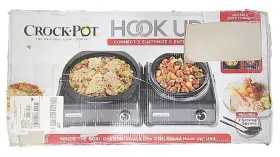 Sccpmdpk25-ch Crock-pot Hook-up Connectable 5 Quart Oval 2 Round #2