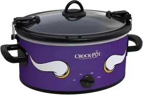 Sccpnfl600-mv Crock-pot Minnesota Vikings 6 Quart - New In Box