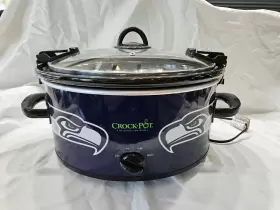 Sccpnfl600 Crock-pot Working Nfl Seattle Seahawks 6-quart Cook And Carry Slow Cooker