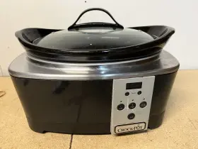 Sccpqc600-b Crock-pot Sccpqc600 Crockpot 6 Quart Countdown Programmable Slow Cooker Black Sc71