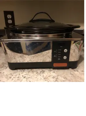 Sccptp600-s Crock-pot 6 Quart Stainless Steel Oval Slow Cooker Sccptp600-s Crock-pot 6 Quart Stainless Steel Oval Slow Cooker