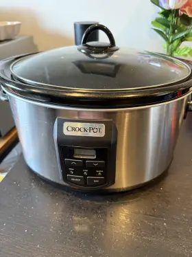 Crock-pot Sccpv703-s Crock-pot Electric Slow Cooker/warmer Small Black 7 Quart Sccpvs/703-s