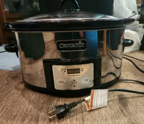 Sccpvc600-p-a Crock-pot Slow Cooker 6 Quart