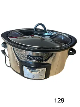 Sccpvc600-p Crock-pot Oval Programmable Slow Cooker 6 Quart Stainless