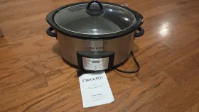 Sccpvc600-s Crock-pot 6 Quart Programmable Slow Cooker With Timer And Auto Food Warmer