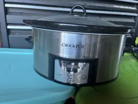 Sccpvc600p-33a Crock-pot Oval Programmable Slow Cooker 12 Quart
