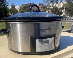 Sccpvc605-s-a Crock-pot 6-quart Oval Slow Cooker Stainless Steel Sccpvc605-s