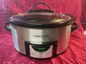 Sccpvc609s Crock-pot Original Pot. Works Great Used Very Little.7 Quart Programmable