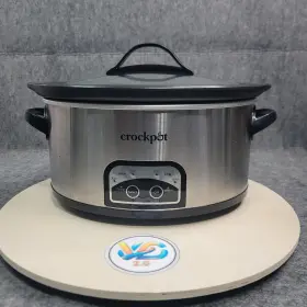 Cpscv060ec-s Crock-pot Sccpvf620s Quart Programmable Slow Cooker With 6 Quarts Stainless