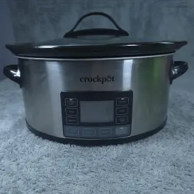 Sccpvfc630s-br1 Crock-pot Programmable Slow Cooker Digital Stainless 240w Oval