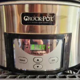 Sccpvi600-s Crock-pot 6 Quart Countdown Programmable Slow Cooker Oval #2
